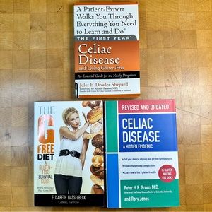 3 Books on Celiac Disease and the Gluten Free Diet